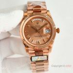 Swissclone Rolex Day-Date 1-1 3255 QF Factory V5 version All Rose Gold President Watch